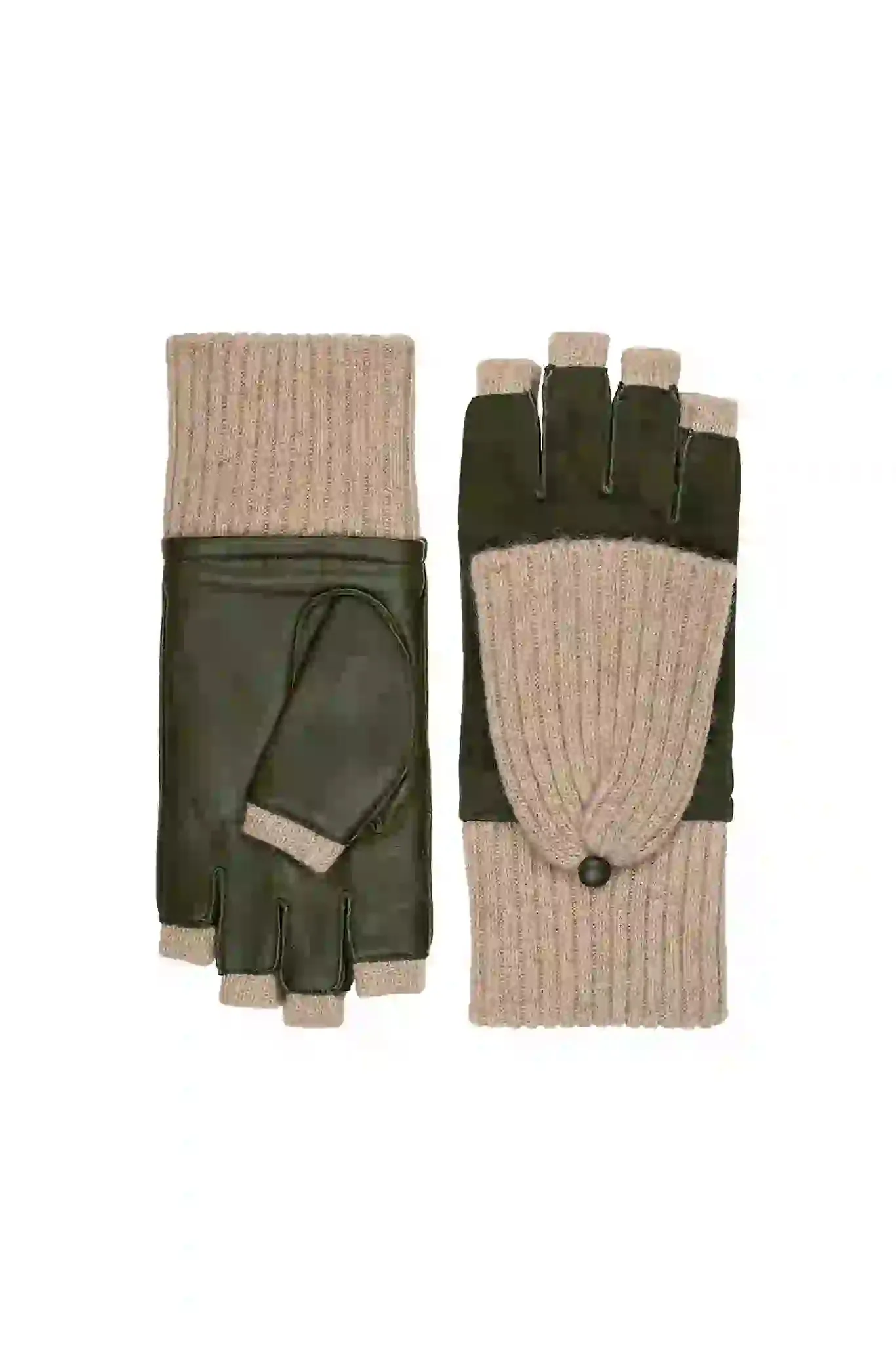 Amato Lambskin Poptop Glove - Olive