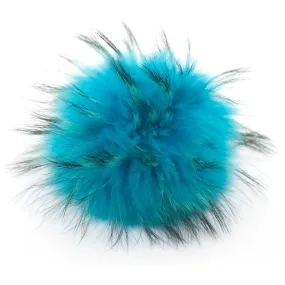 Big Bobbl - Turquoise - Fur Pom Pom