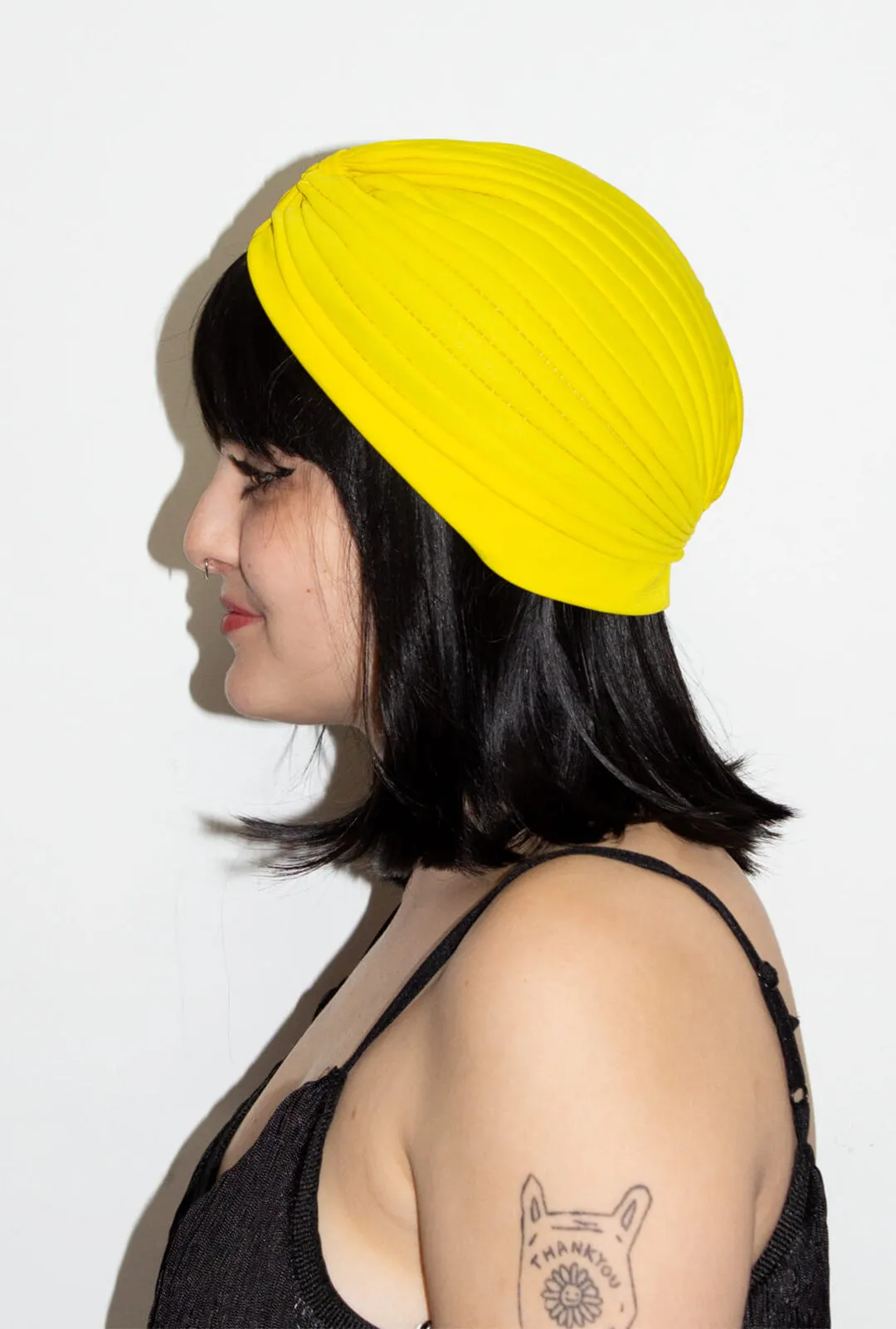 Bright Yellow Turban