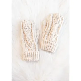 Cable Knit Mittens