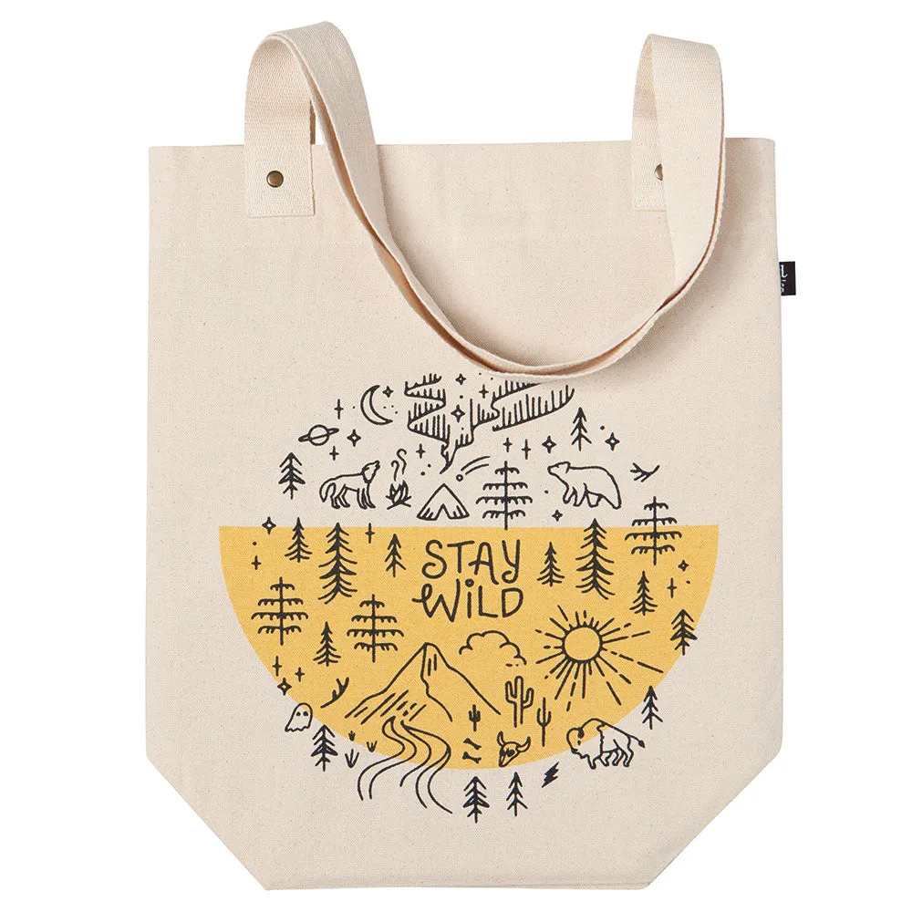 Danica Tote Cotton Studio Stay Wild Adventure