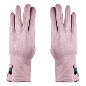 Designer Winter Gloves For Women - Purple