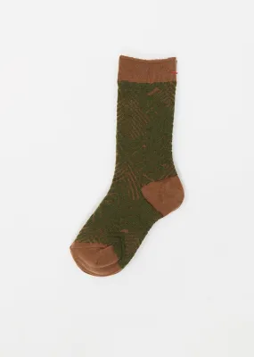 Echo Socks — Moss Green