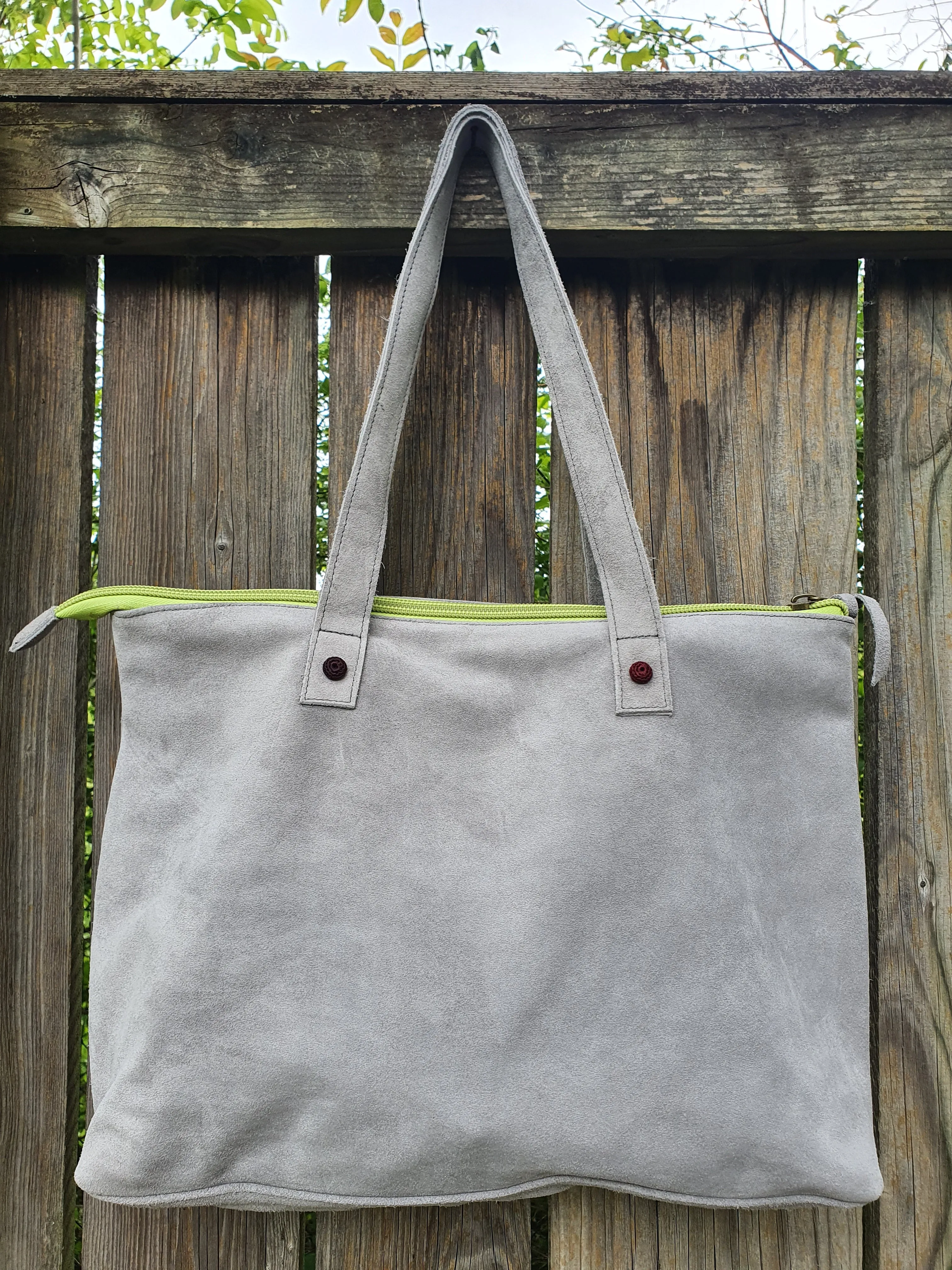 Leather & fabric bags GRIETJE