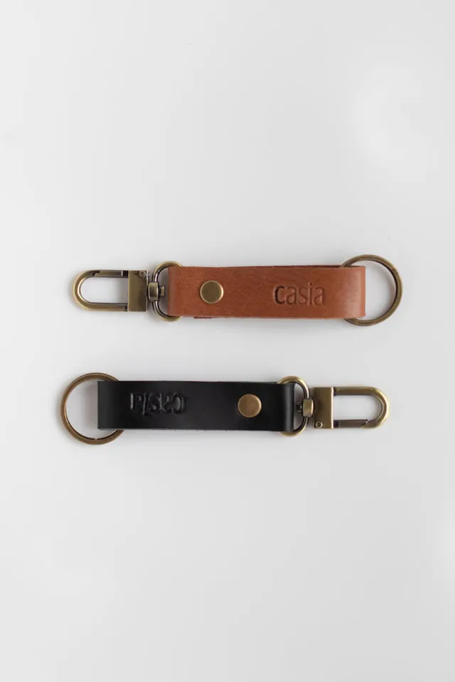 Leather Key Fob