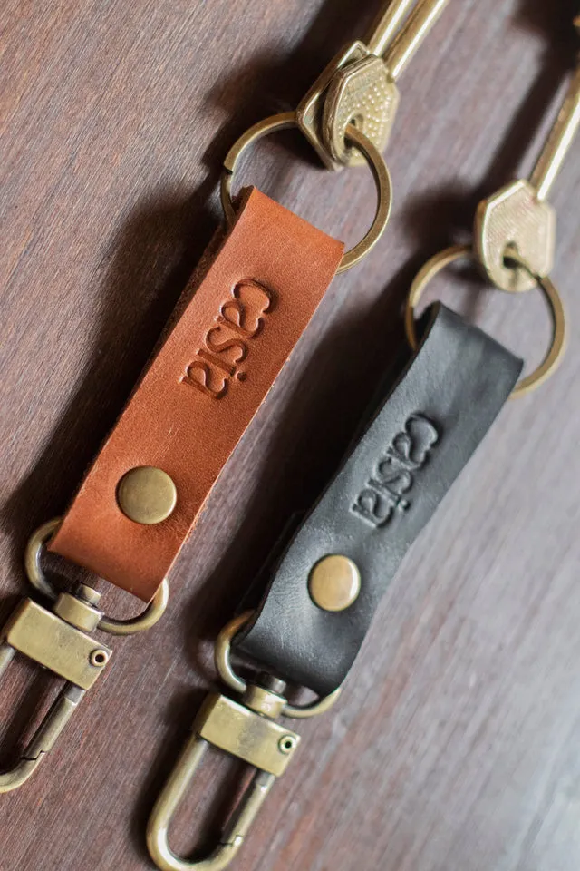 Leather Key Fob