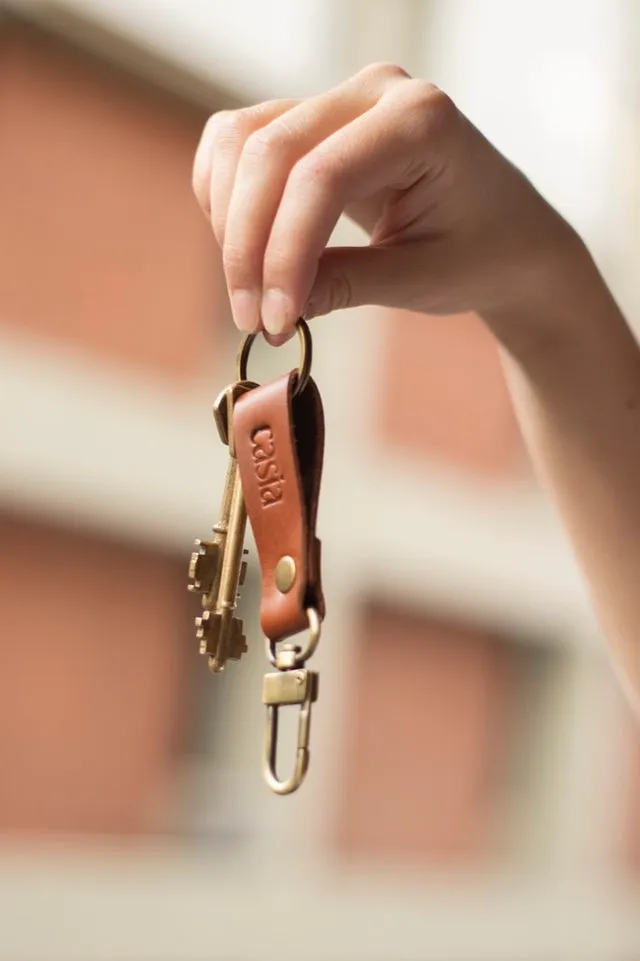 Leather Key Fob