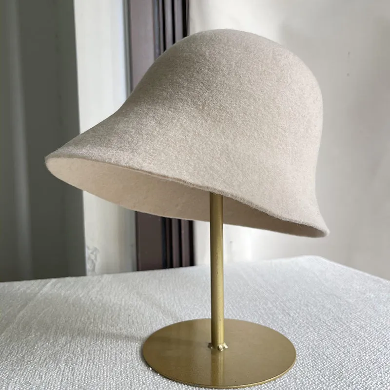 Light Wool Bucket Hat