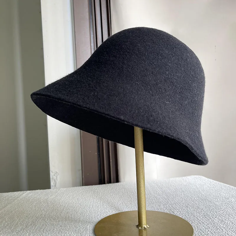 Light Wool Bucket Hat