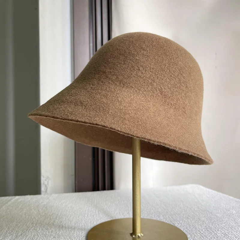 Light Wool Bucket Hat