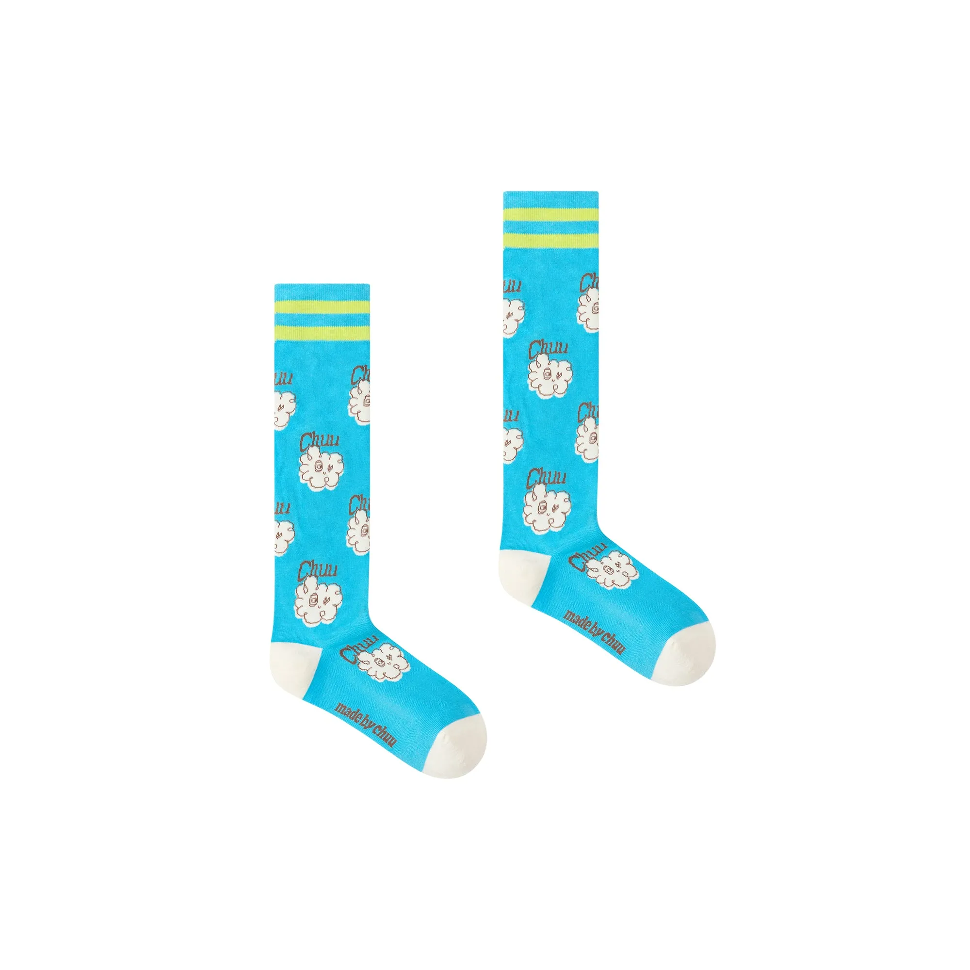 Logo Character Knee Socks