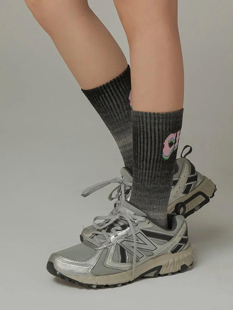 Logo Gradient Socks