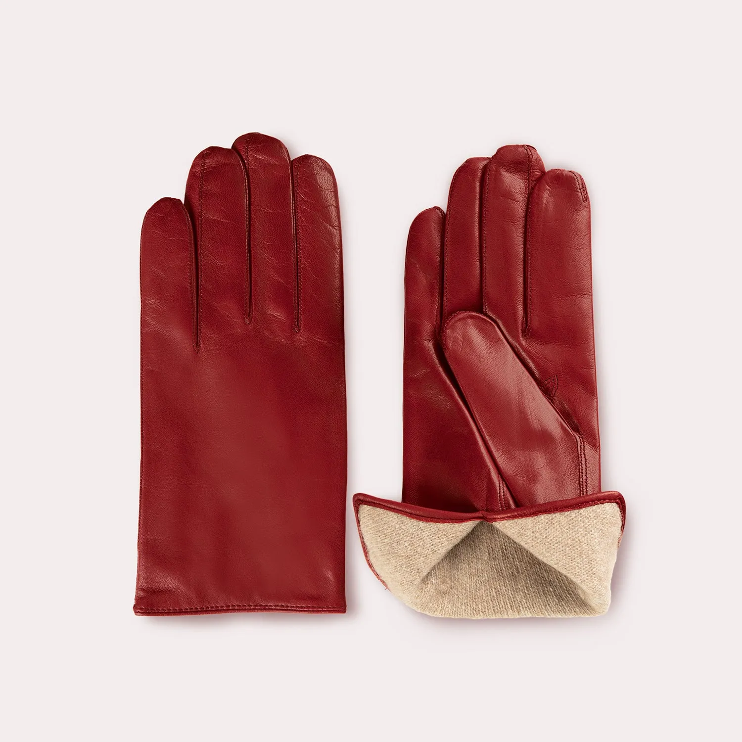 Men's Leather Grant Glove | Cashmere Lined