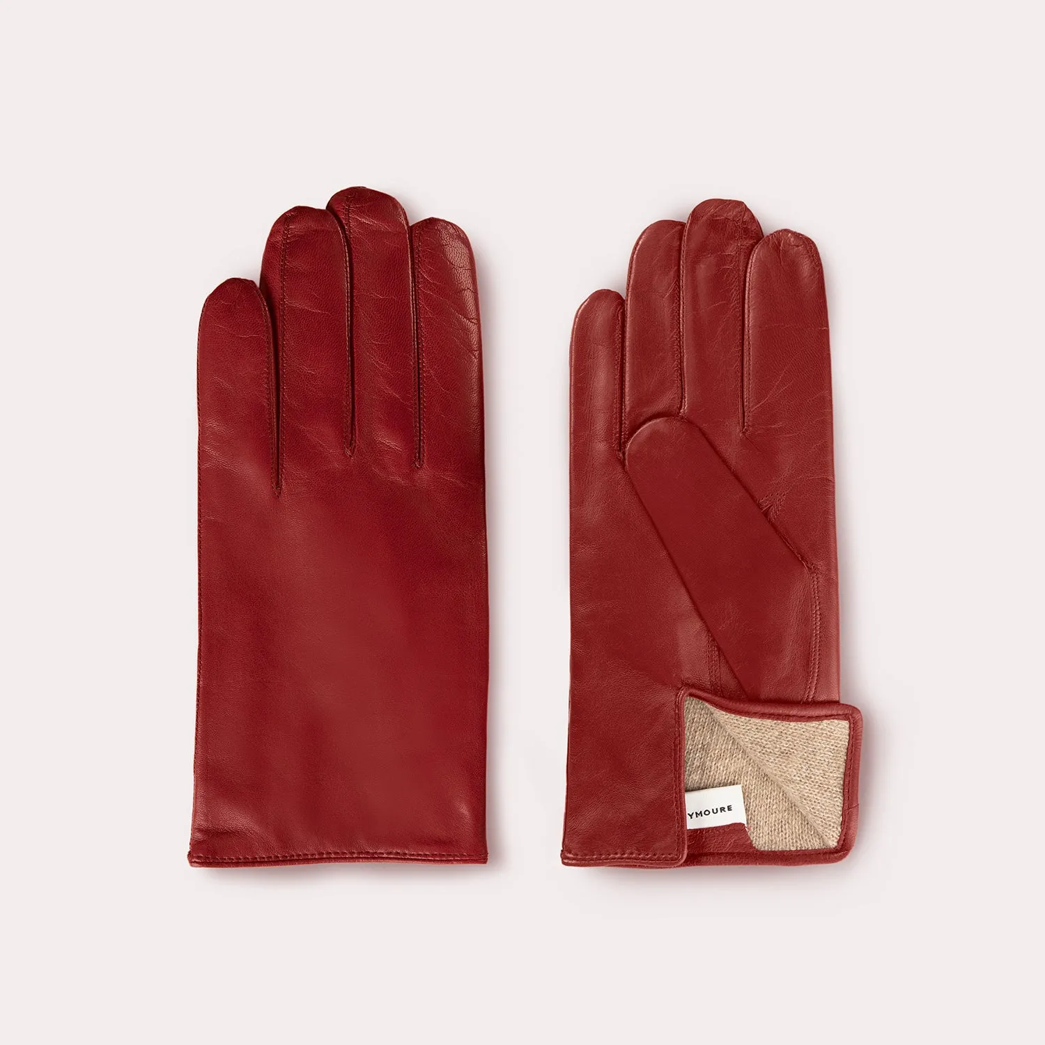 Men's Leather Grant Glove | Cashmere Lined