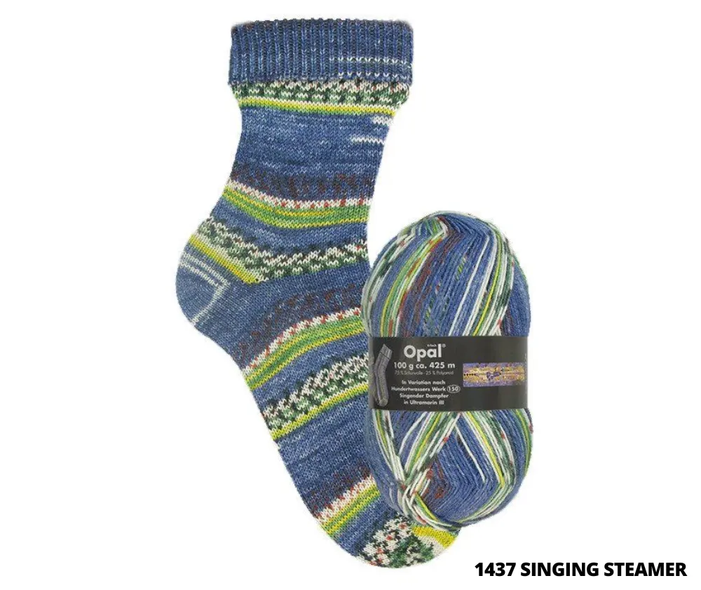 Opal Hundertwasser Edition 1 Sock Yarn 4ply - Various Colours