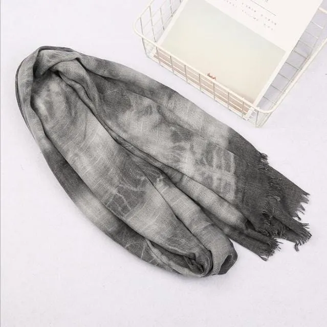 Oversized Soft Tie Dye Shawls