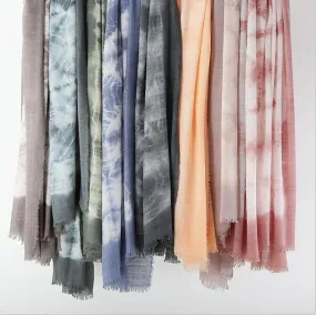 Oversized Soft Tie Dye Shawls