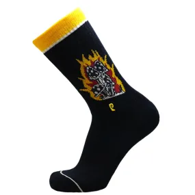 Psockadelic - Mushroom Flame Socks