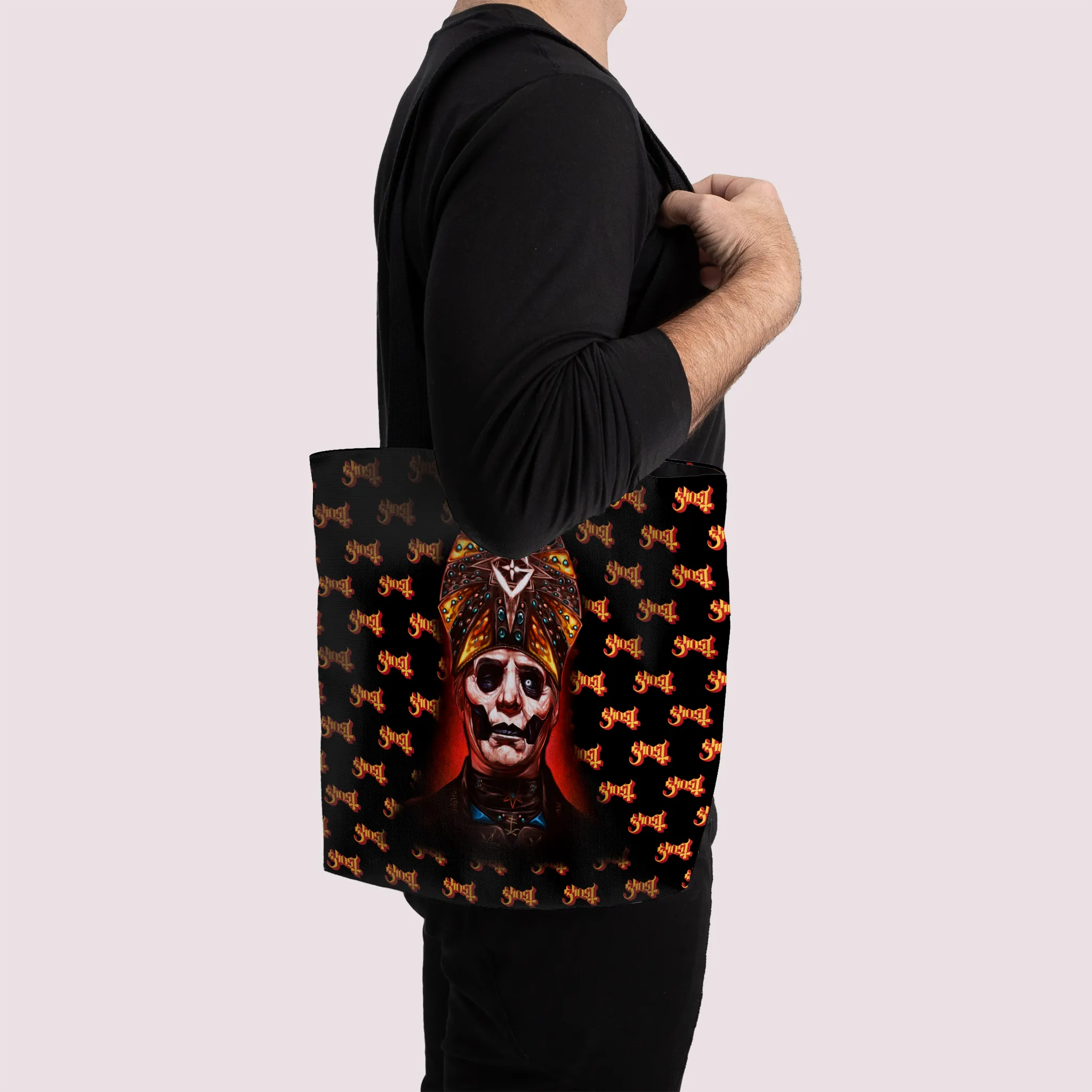 Rocksax Ghost Premier Tote Bag -Cardinal