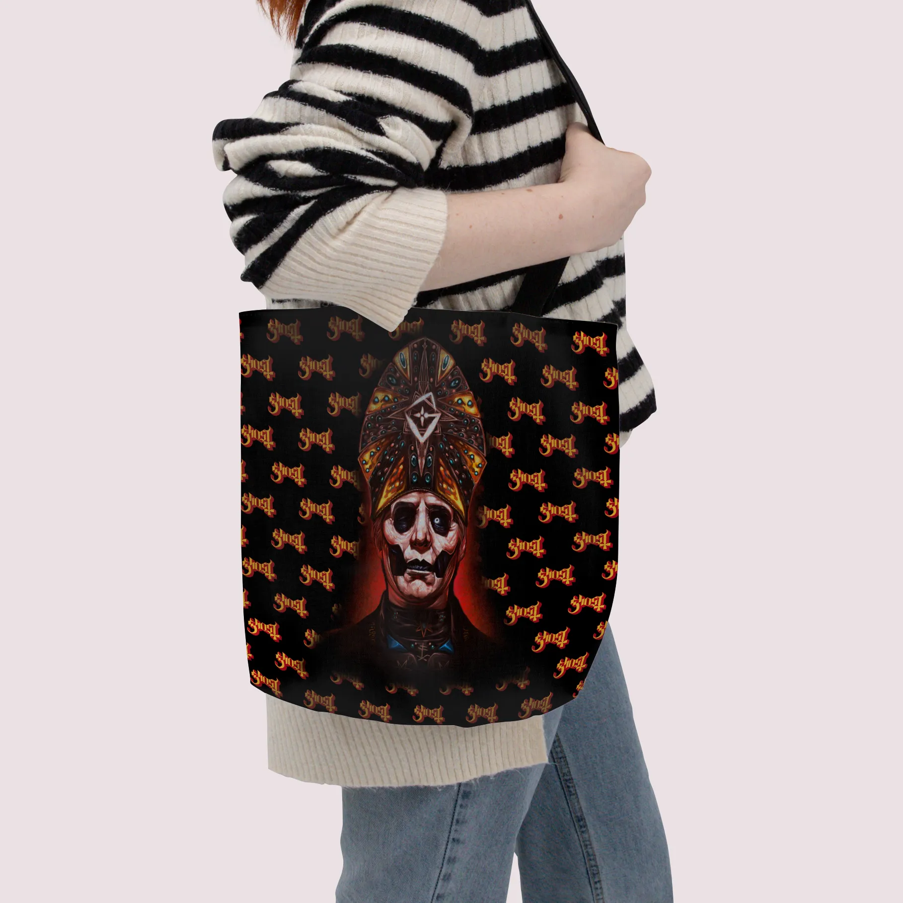 Rocksax Ghost Premier Tote Bag -Cardinal