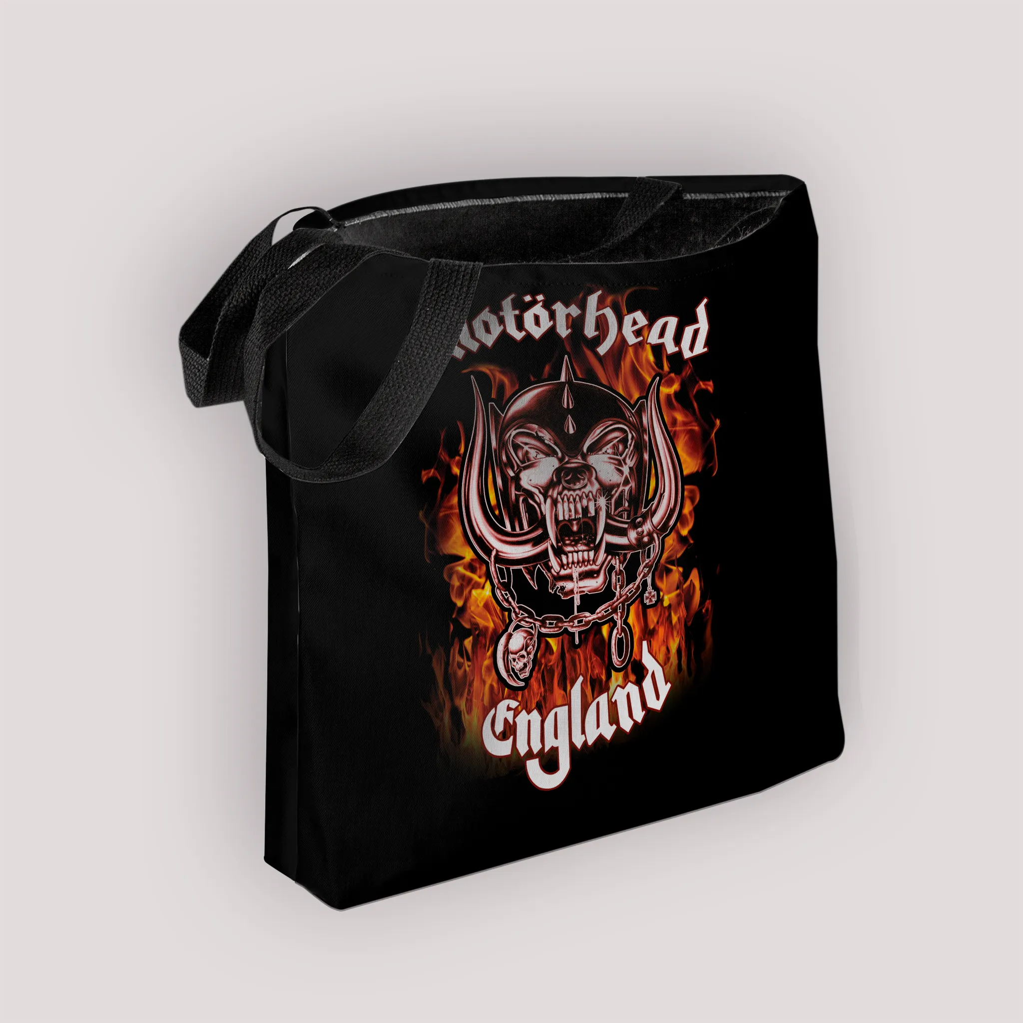 Rocksax Motohead Premier Tote Bag -Fire