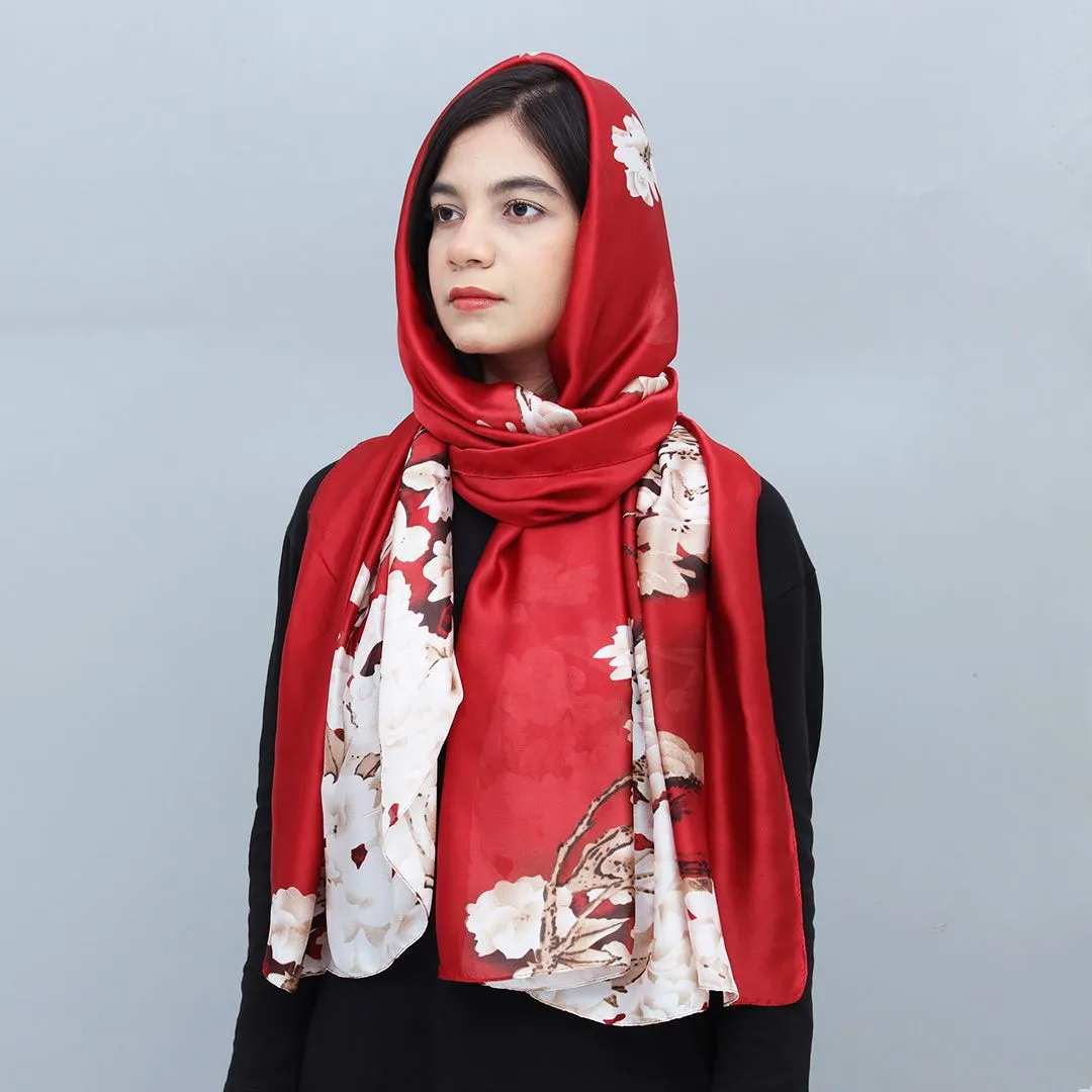 Silk Fabric long Scarves