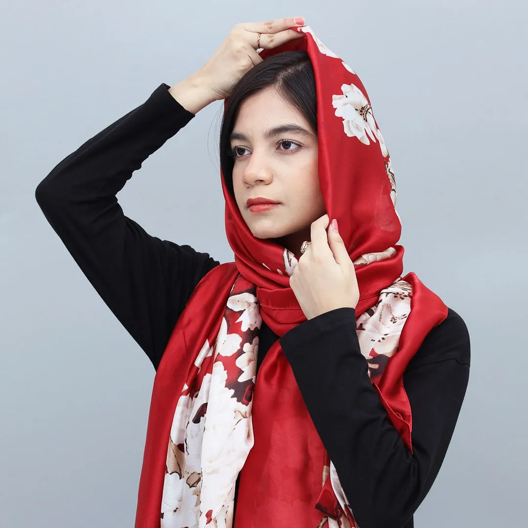 Silk Fabric long Scarves