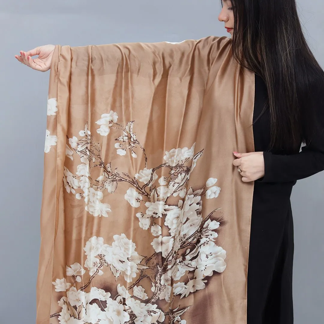 Silk Fabric long Scarves