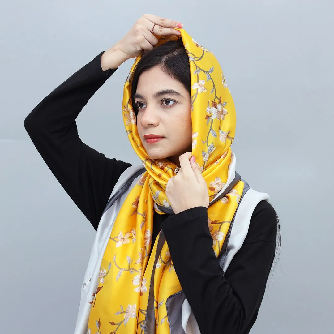 Silk Fabric long Scarves