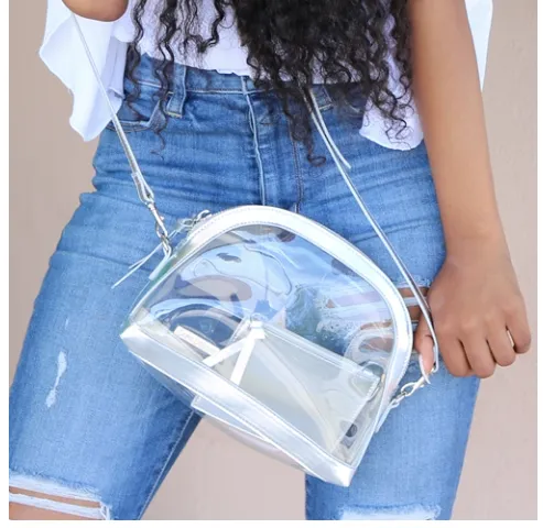 Stadium Half Moon Crossbody Handbag