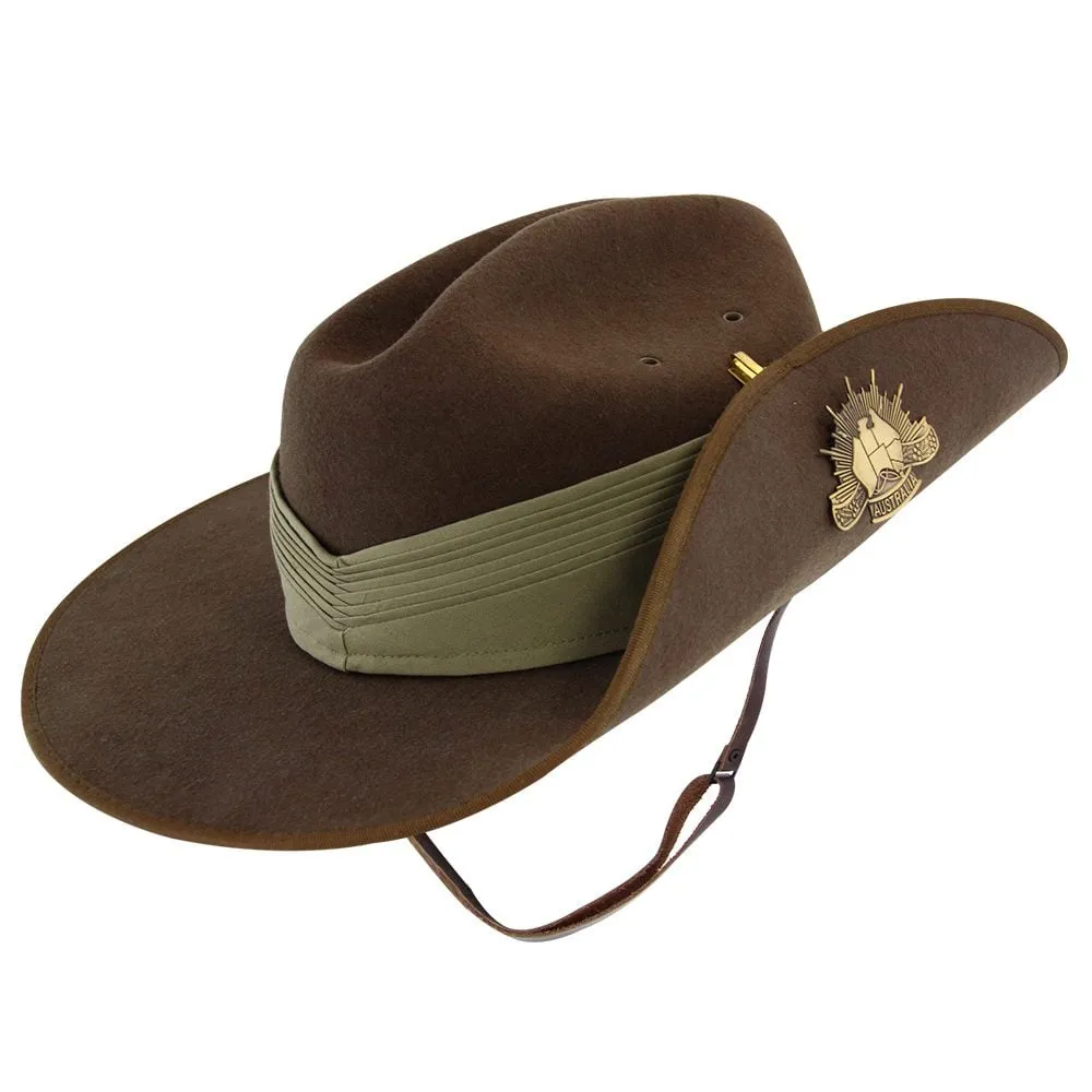 Statesman Military Slouch Hat - Khaki