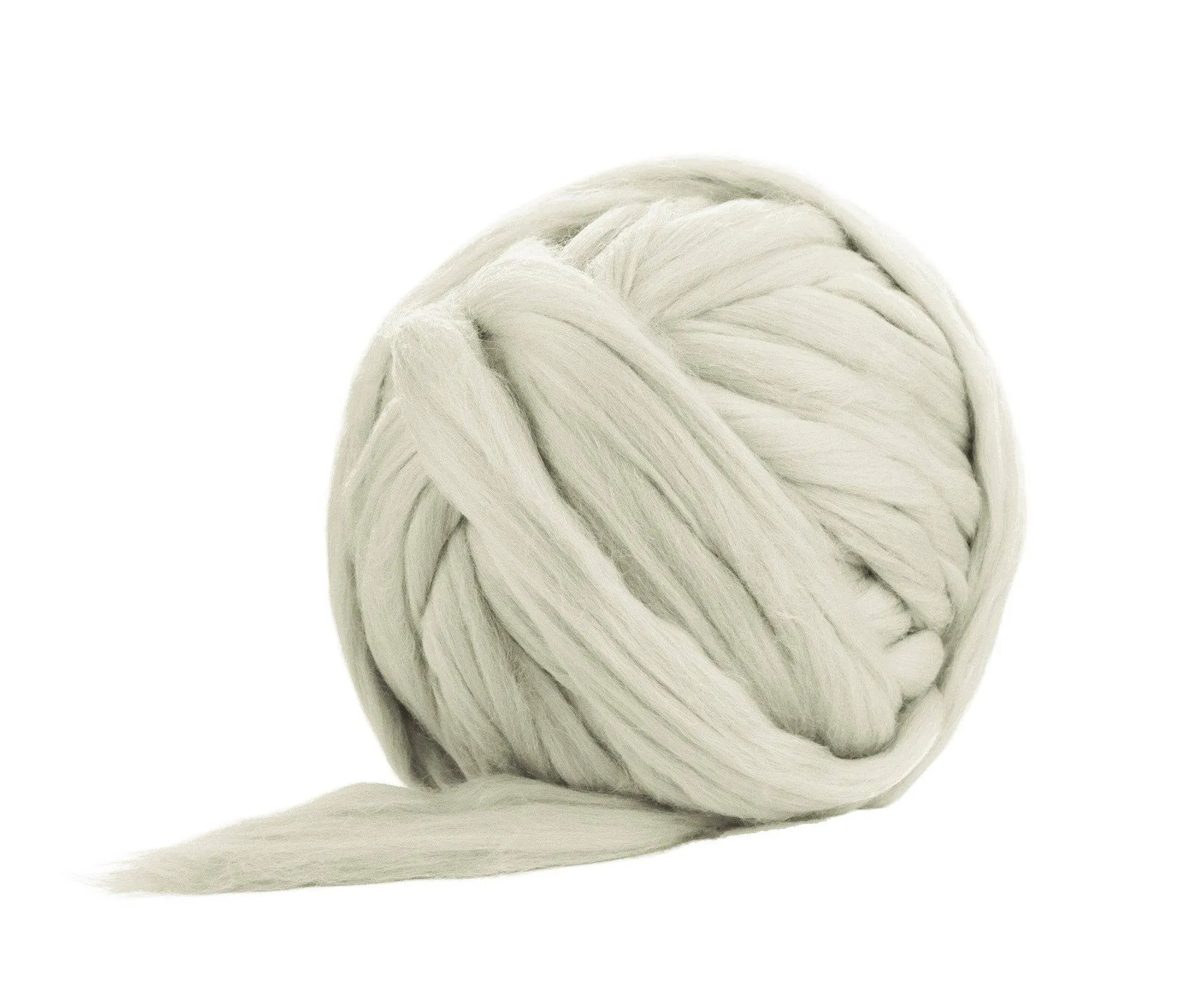 Superfine Natural White Merino Jumbo Yarn