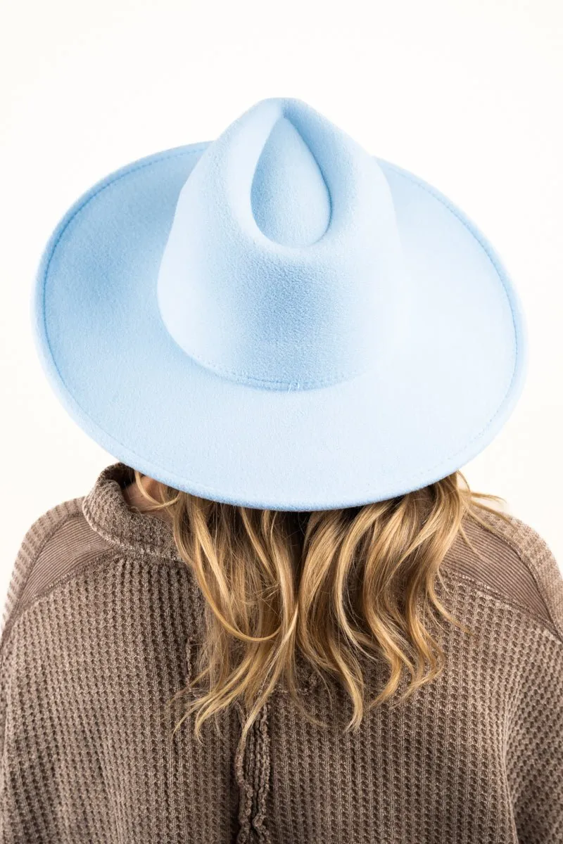 The Texanna Light Blue Felt Hat