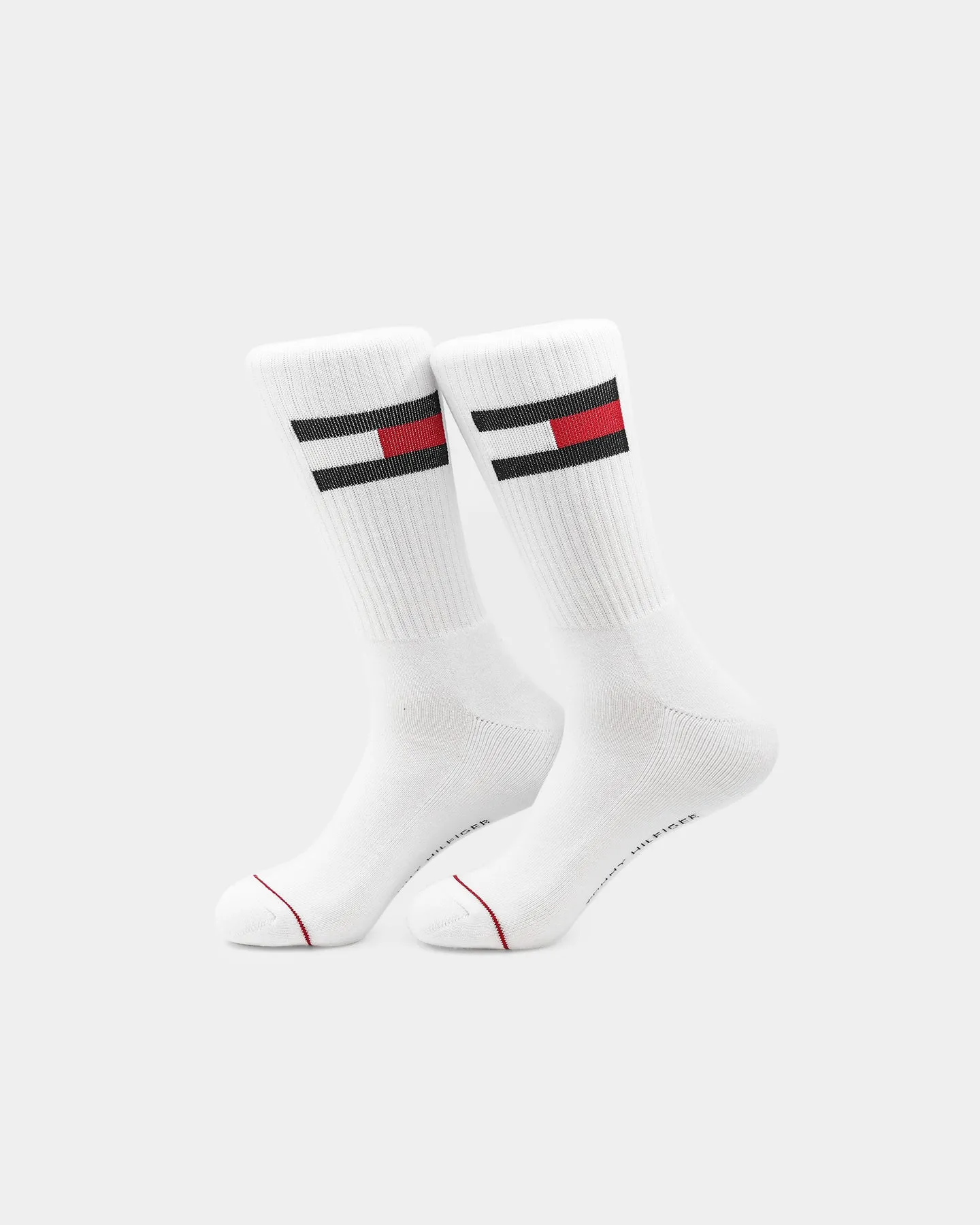 Tommy Jeans 3 Pack Athletic Crew Socks White