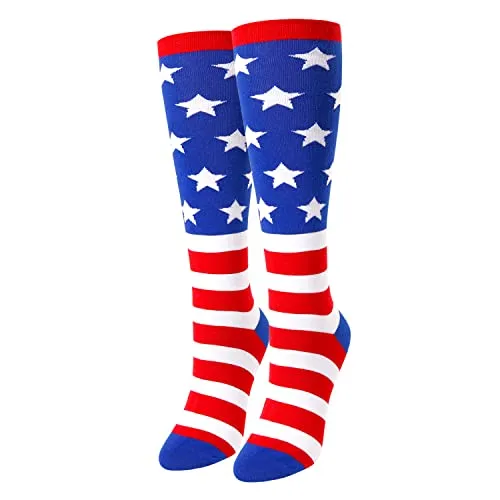 Women America Flag Socks Series