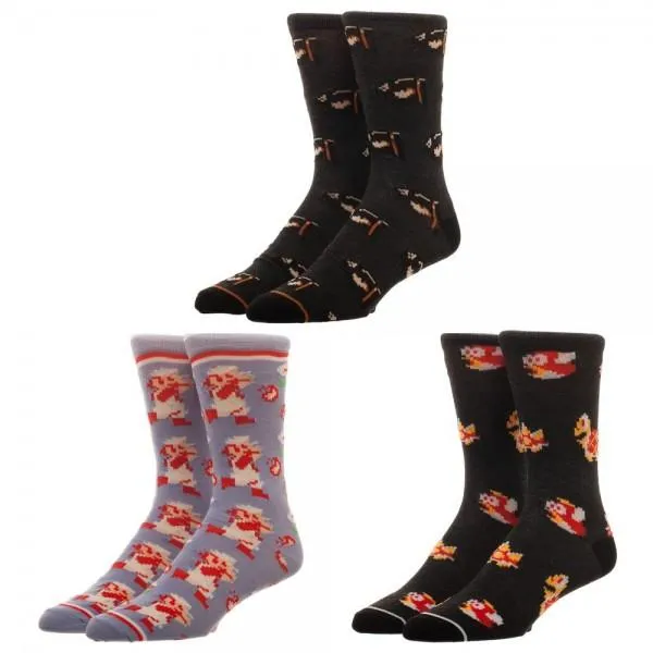 Wonder Woman 3 Pack Crew Set Socks For Women